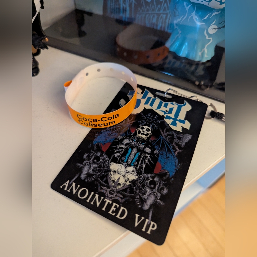 Ghost Band Autographed Poster Cardinal Copia Papa Tobias Forge + Bill - Picture 6 of 6